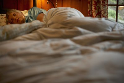 Sleep with a pillow between your legs