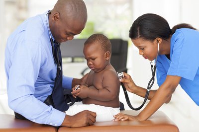 The DTaP tetanus vaccine is first given to children at two months of age.