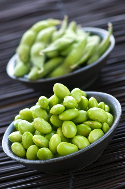 Soybeans in bowl