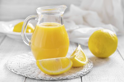 Lemon juice will turn hair blond in the sun.