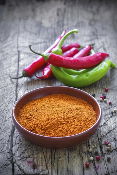 Chili powder and chili peppers
