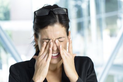 Eye pain may be a side effect.