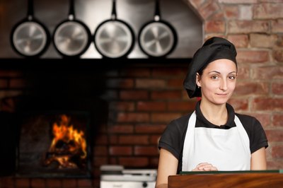 Chef in an Italian restaurant.