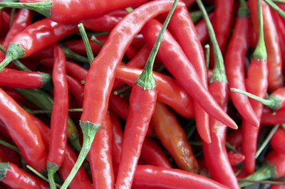 Cayenne peppers