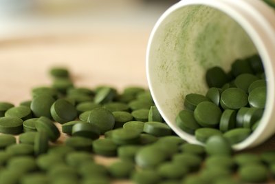 Chlorella tablets.