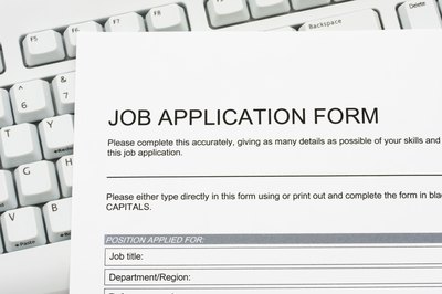 What sort of qualifications should you list on a job application?