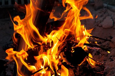 Barbecue pit.