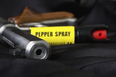 Pepper spray.
