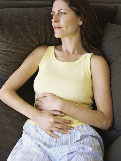 Sick woman