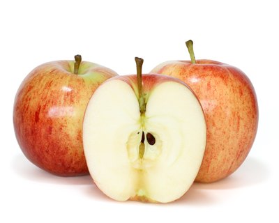 Gala apples.