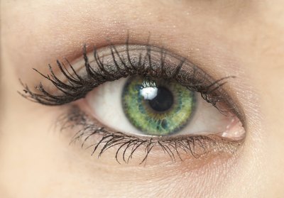 Problems with the cornea of one eye may result in double vision.