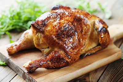 It is important to cook chicken until thoroughly done to avoid illness.