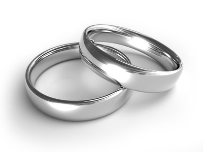 Wedding rings.
