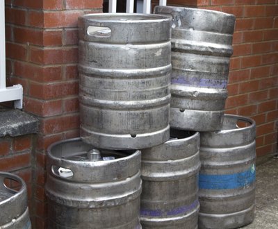 Kegs are the simplest method for transporting large quantities of beer.