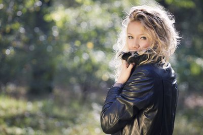 Lambskin is often used for premium leather products like jackets.