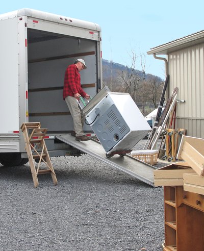 Offer to cart away old or broken appliances from friends and family members.