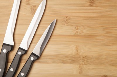 selection of paring knives
