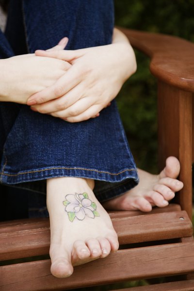 Foot tattoo