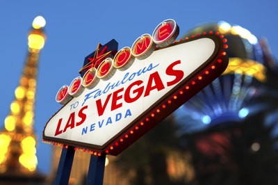 Las Vegas strip sign