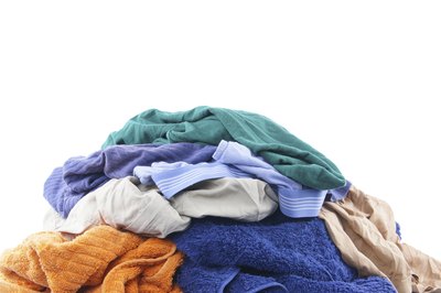 Pile of dirty laundry.