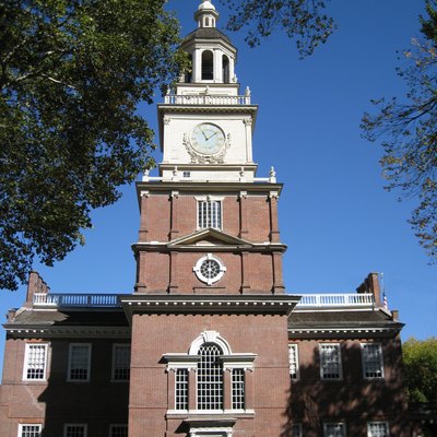 landmarks famous philadelphia hall independence pennsylvania pa clocktower buildings wttw