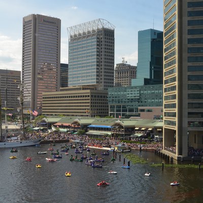 Luxury Hotels In The Baltimore Harbor Usa Today From The Upstairs Snack Bar In Baltimore Aquarium You Can Get A Good View Of Part Inner Harbor