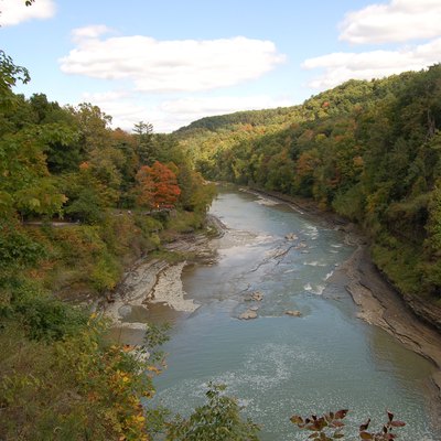 Hotels Near Letchworth State Park In New York Usa Today A View From The Upper Falls In Letchworth State Park