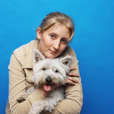 George Doyle/Stockbyte/Getty Images Kennel cough spreads easily, so keep your affected dog away from other canines.