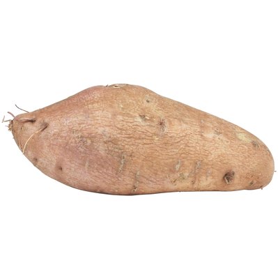 PhotoObjects.net/PhotoObjects.net/Getty Images Sweet potatoes contain healthy vitamins and fiber for Fido.