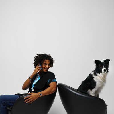 George Doyle/Stockbyte/Getty Images It's likely not time to call a doggie therapist yet.