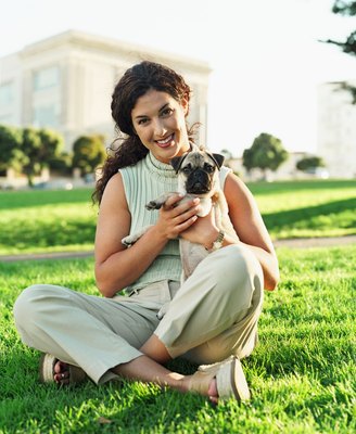NA/Photos.com/Getty Images Introduce the dogs in a neutral zone, such as a park.
