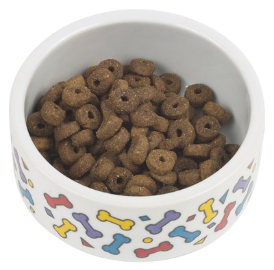 Hemera Technologies/PhotoObjects.net/Getty Images Carefully measure your diabetic dog's meals to avoid overfeeding.