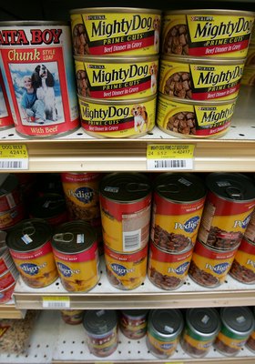 Justin Sullivan/Getty Images News/Getty Images Many brands and varieties of dog food are commercially available.
