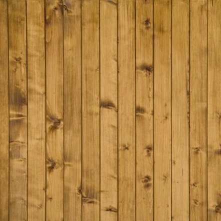 Pine paneling often has grooves that add visual interest, but these can make paint removal difficult.