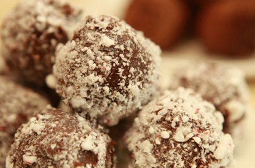 Chocolate Peppermint Truffles