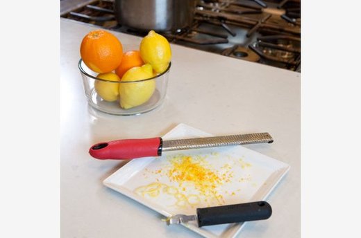 They Zest Citrus With a Microplane