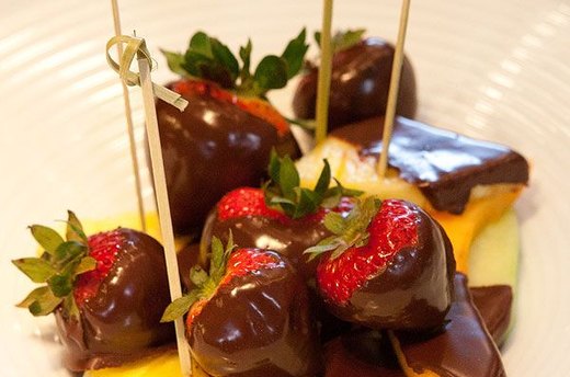 Chocolate-Dipped Fruit