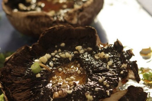 Portobello Mushroom Cheeseburger