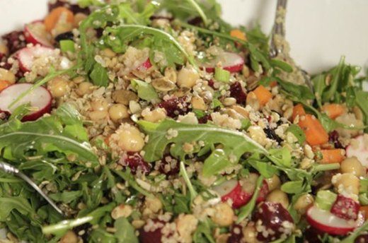 Seasonal Vegetable and Whole Grain Salad