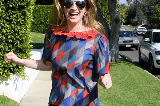 DIY Crochet Collar Blouse