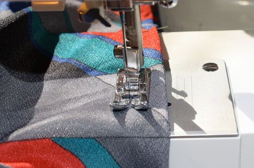 Sew or Glue the Hemline