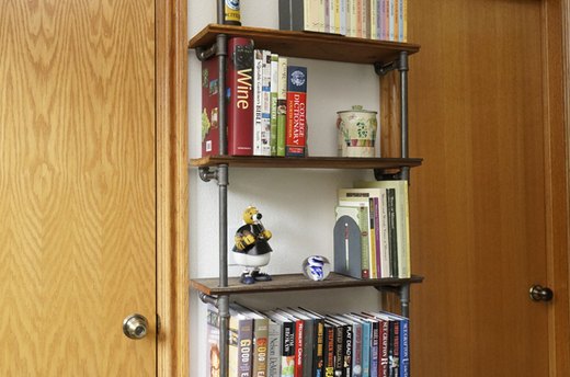 Plumbing Pipe Shelf