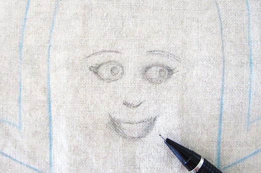 Drawing on Fabric