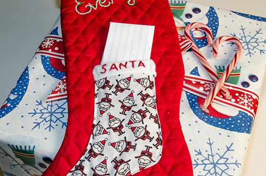 Letter to Santa Stocking
