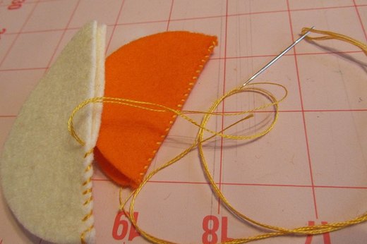 Orange Wedge