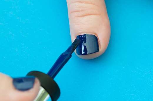 Apply Blue Polish