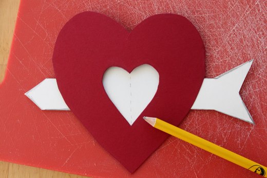 Cut Out and Place in the Heart