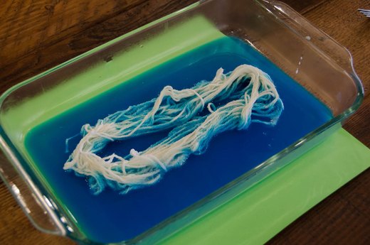 Place Yarn in Solution