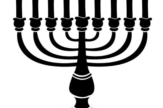 Download and Print Menorah Template