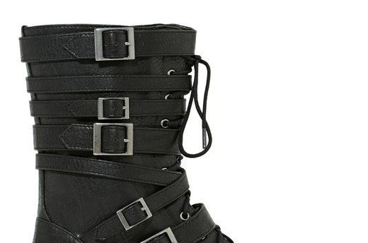 Shoe Cult Intent Combat Boot by Nasty Gal, $148